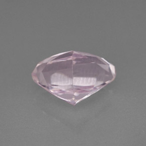 2.45克拉天然粉色紫锂辉石，三角形，10×6.3毫米，VVS-VS