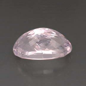 14.70克拉天然粉色紫锂辉石，椭圆形切割，18.4×10.9毫米，VVS-VS