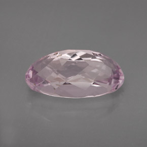 6.51克拉天然粉色紫锂辉石，椭圆形切割，15×8.2毫米，VVS-VS