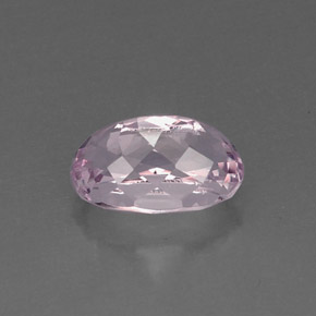 6.65克拉天然粉色紫锂辉石，椭圆形切割，13.4×8.9毫米，VVS