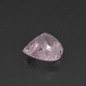 5.57克拉天然粉色紫锂辉石，梨形，11.5×11.4毫米，VVS-VS