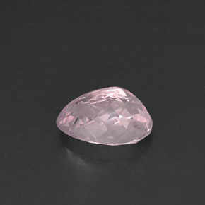 4.00克拉天然粉色紫锂辉石，梨形，11.5×8毫米，VS