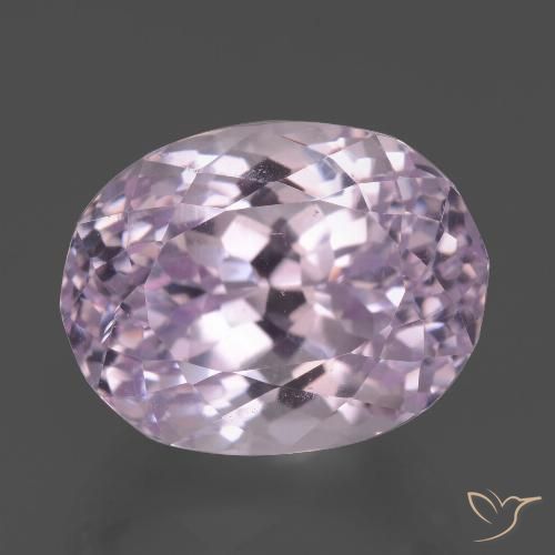 13.83ct 天然 中浅粉色 紫锂辉石, 椭圆形, VS
