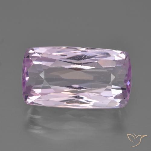 6.61ct 天然 浅紫罗兰色 紫锂辉石, 软垫, VS