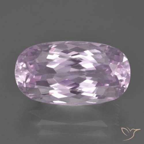 8.96ct 天然 非常浅的紫色 紫锂辉石, 椭圆形, VS