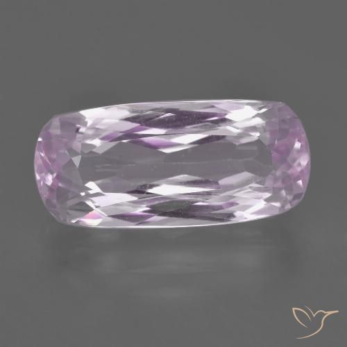 7.13ct 天然 非常浅的粉紫色 紫锂辉石, 椭圆形, VS