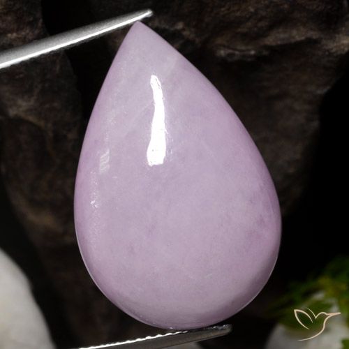 26.27ct 天然 中浅粉色 紫锂辉石, 梨形, 半透明