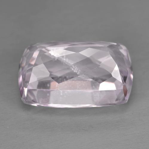 19.54克拉天然粉色紫锂辉石，垫形剪裁，18×12.1毫米，VS