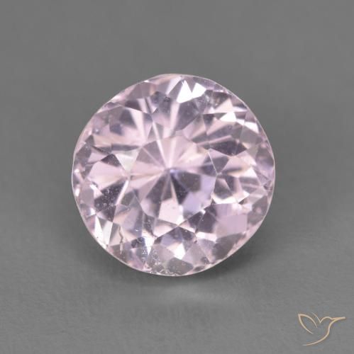 2.56ct 天然 非常浅的紫色粉红色 紫锂辉石, 椭圆形, VS