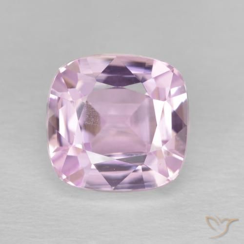 3.39ct 天然 淡紫丁香 紫锂辉石, 软垫, VVS-VS
