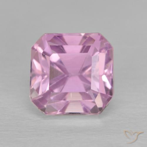 3.30ct 天然 浅紫色 紫锂辉石, 祖母绿式切割, VVS-VS