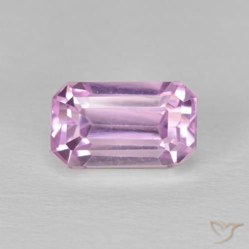 2.81ct 天然 粉紫色 紫锂辉石, 祖母绿式切割, VVS