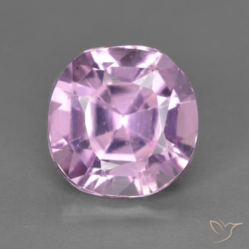 4.37ct 天然 Medium Light-Purple 紫锂辉石, 软垫, VVS-VS