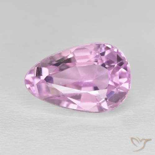 10.13ct 天然 中紫色 紫锂辉石, 梨形, VVS-VS