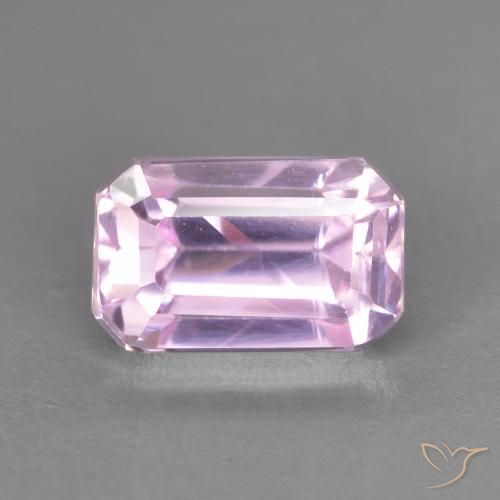 1.71ct 天然 浅紫色 紫锂辉石, 祖母绿式切割, VVS