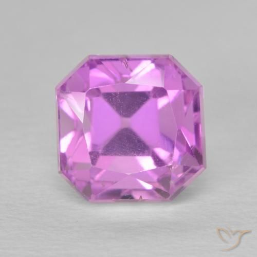 3.51ct 天然 粉紫紫 紫锂辉石, 祖母绿式切割, VS