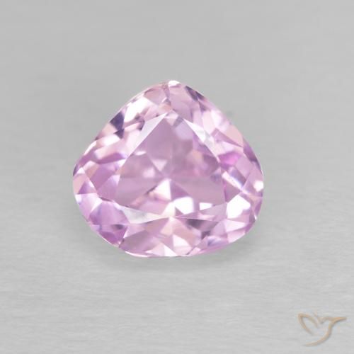 2.33ct 天然 非常浅的粉红色 紫锂辉石, 梨形, VVS-VS