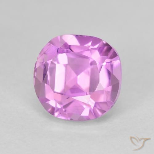 3.24ct 天然 紫粉红 紫锂辉石, 软垫, VS