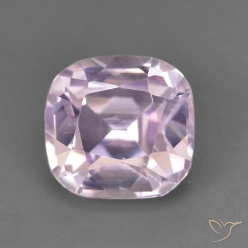 3.45ct 天然 浅粉色 紫锂辉石, 软垫, VVS
