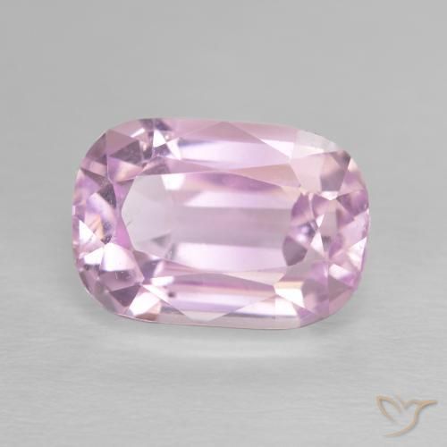6.97ct 天然 樱桃粉色 紫锂辉石, 软垫, VS