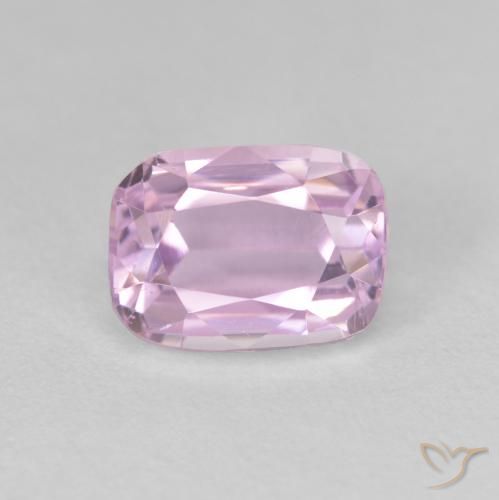 4.19ct 天然 中紫色 紫锂辉石, 软垫, VS