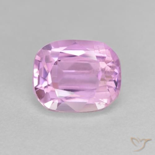 3.73ct 天然 浅紫色 紫锂辉石, 软垫, VS