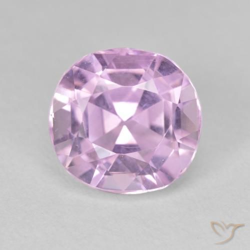 5.86ct 天然 淡紫丁香 紫锂辉石, 软垫, VVS-VS