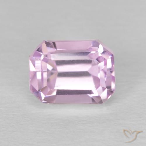 1.98ct 天然 淡紫色粉红色 紫锂辉石, 祖母绿式切割, VVS-VS