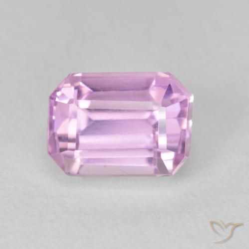 2.69ct 天然 浅紫色 紫锂辉石, 祖母绿式切割, VVS-VS