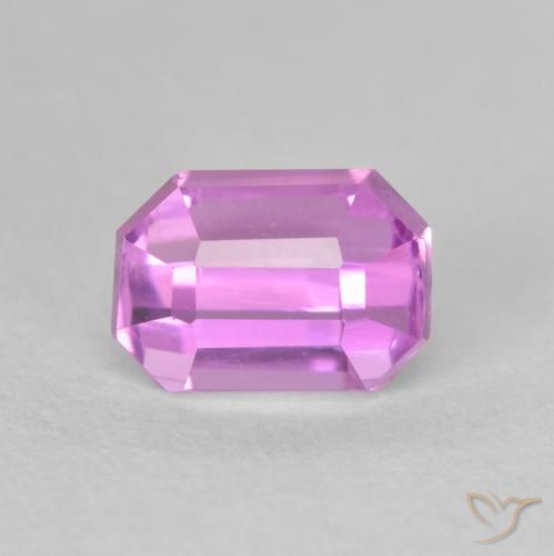 1.91ct 天然 粉紫紫 紫锂辉石, 祖母绿式切割, VVS-VS
