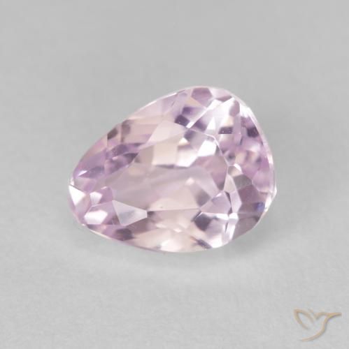 2.32ct 天然 樱桃粉色 紫锂辉石, 梨形, VVS-VS