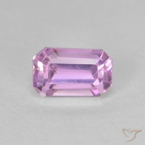 2.06ct 天然 淡紫丁香 紫锂辉石, 祖母绿式切割, VS