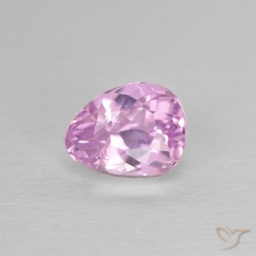 1.44ct 天然 粉紫紫 紫锂辉石, 梨形, VS