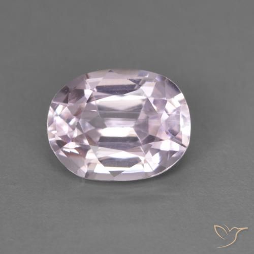 2.76ct 天然 非常浅的皇家紫粉色 紫锂辉石, 椭圆形, VVS