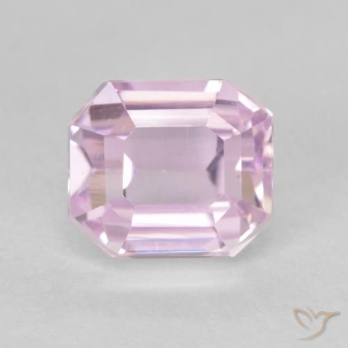 2.15ct 天然 中粉红色 紫锂辉石, 祖母绿式切割, VVS