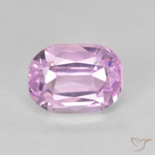 3.92ct 天然 樱桃粉色 紫锂辉石, 软垫, VVS