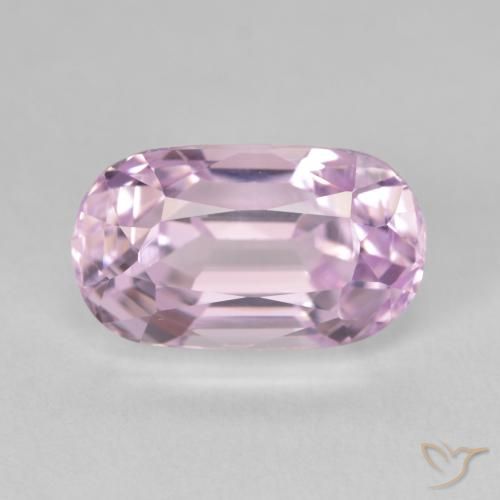 6.70ct 天然 樱桃粉色 紫锂辉石, 椭圆形, VVS