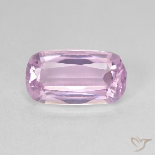 5.43ct 天然 粉紫紫 紫锂辉石, 软垫, VVS-VS