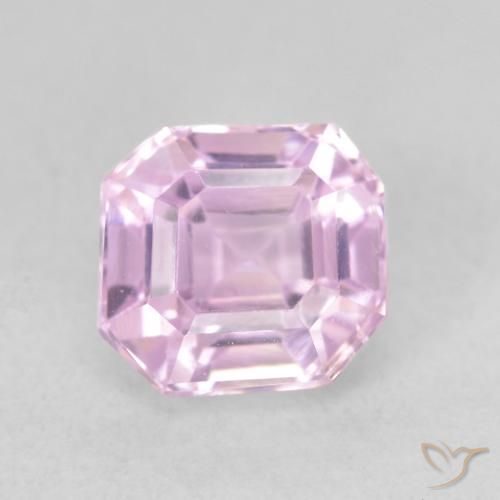 1.70ct 天然 樱桃粉 紫锂辉石, 祖母绿式切割, VVS-VS