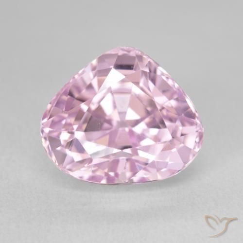 9.56ct 天然 浅紫色-粉色 紫锂辉石, 梨形, VVS-VS