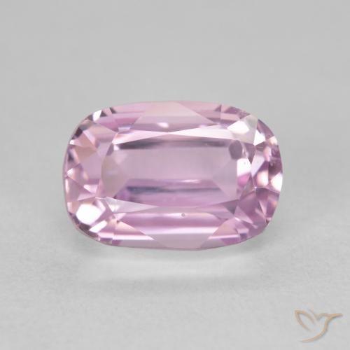 3.70ct 天然 樱桃粉 紫锂辉石, 软垫, VVS