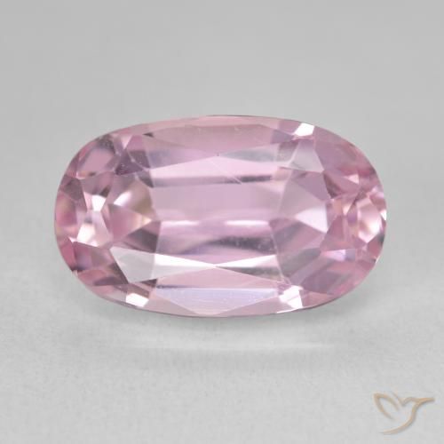 10.04ct 天然 浅粉色 紫锂辉石, 椭圆形, VVS-VS