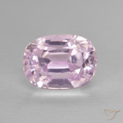 4.87ct 天然 泡泡糖粉色 紫锂辉石, 椭圆形, VVS-VS