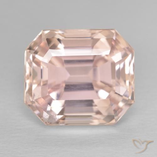 11.86ct 天然 中粉红色 紫锂辉石, 祖母绿式切割, VS
