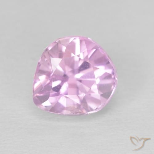 3.38ct 天然 非常浅的粉红色 紫锂辉石, 梨形, VS