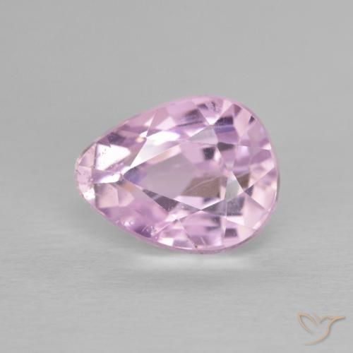 3.21ct 天然 中粉红色 紫锂辉石, 梨形, VS