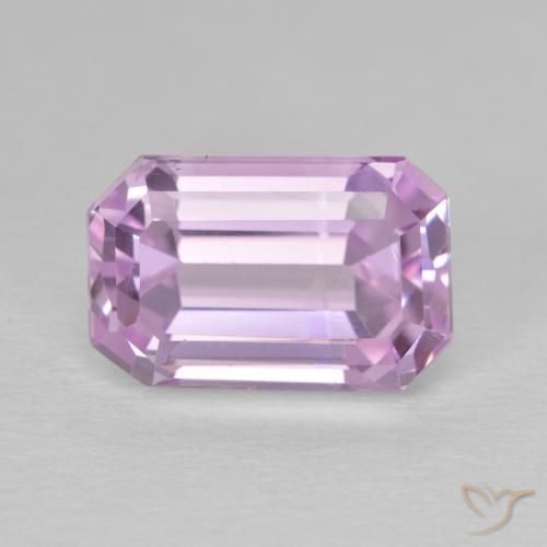 8.33ct 天然 皇家紫粉色 紫锂辉石, 祖母绿式切割, VS
