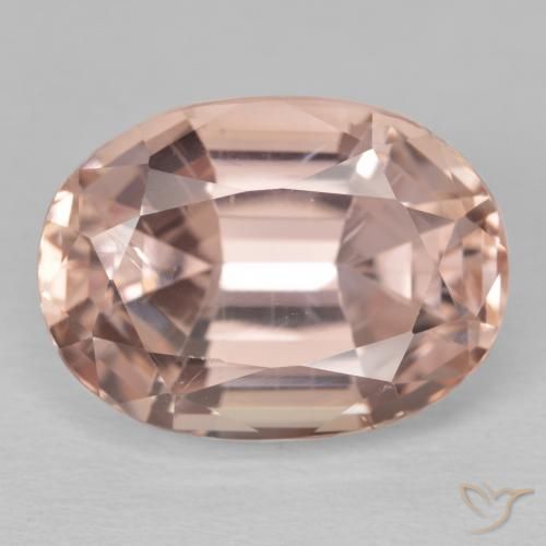 14.48ct 天然 中粉红色 紫锂辉石, 椭圆形, VS