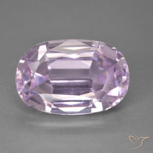 12.85ct 天然 紫粉色 紫锂辉石, 椭圆形, VS
