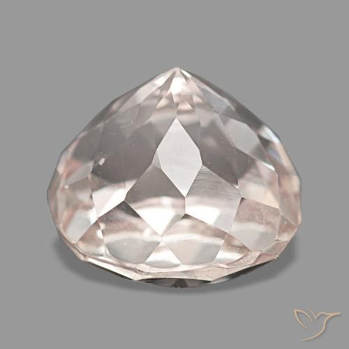 4.79克拉天然粉色紫锂辉石，椭圆形切割，9.7×9.3毫米，VS